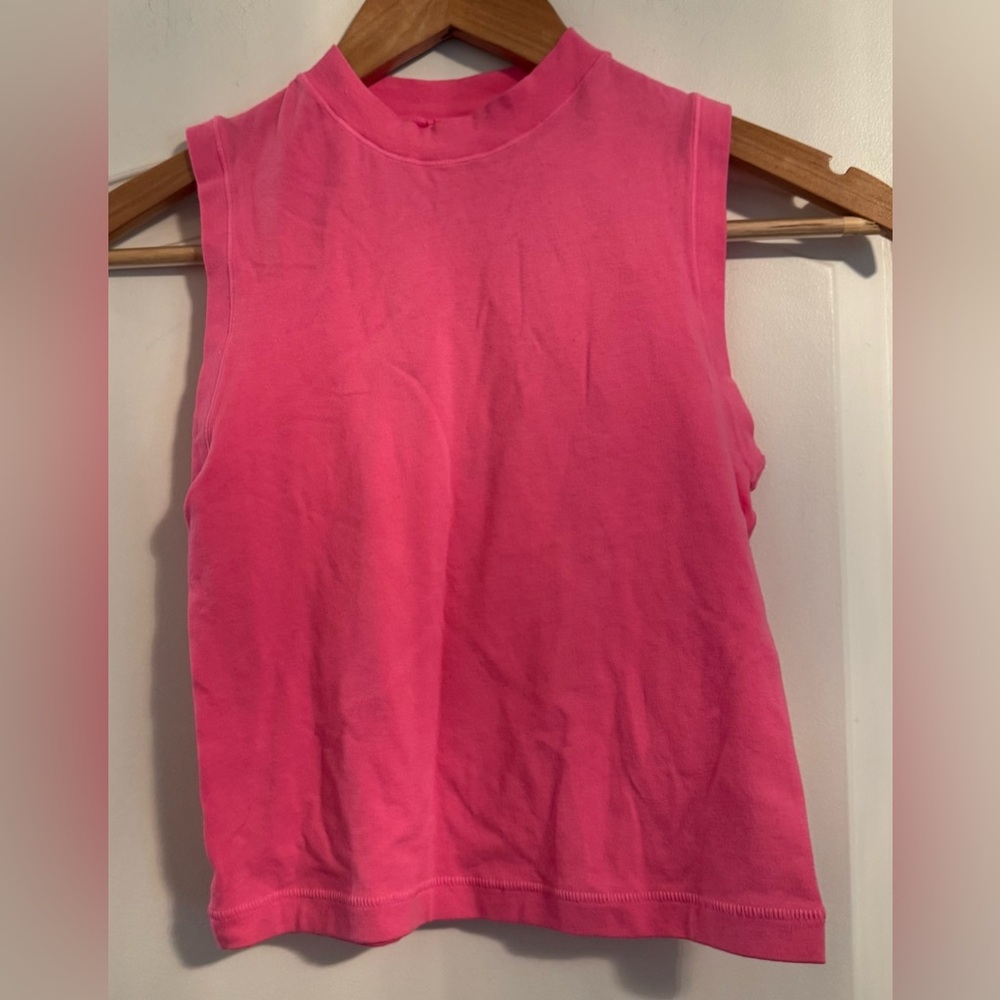 SKIMS Cotton Jersey Mock Neck Tank